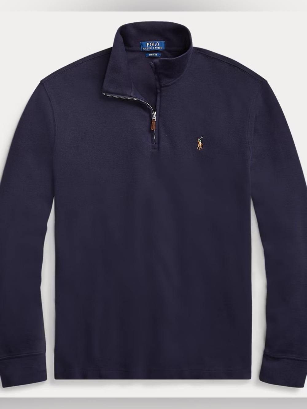 Polo Ralph Lauren estate rob quarter zip sweater